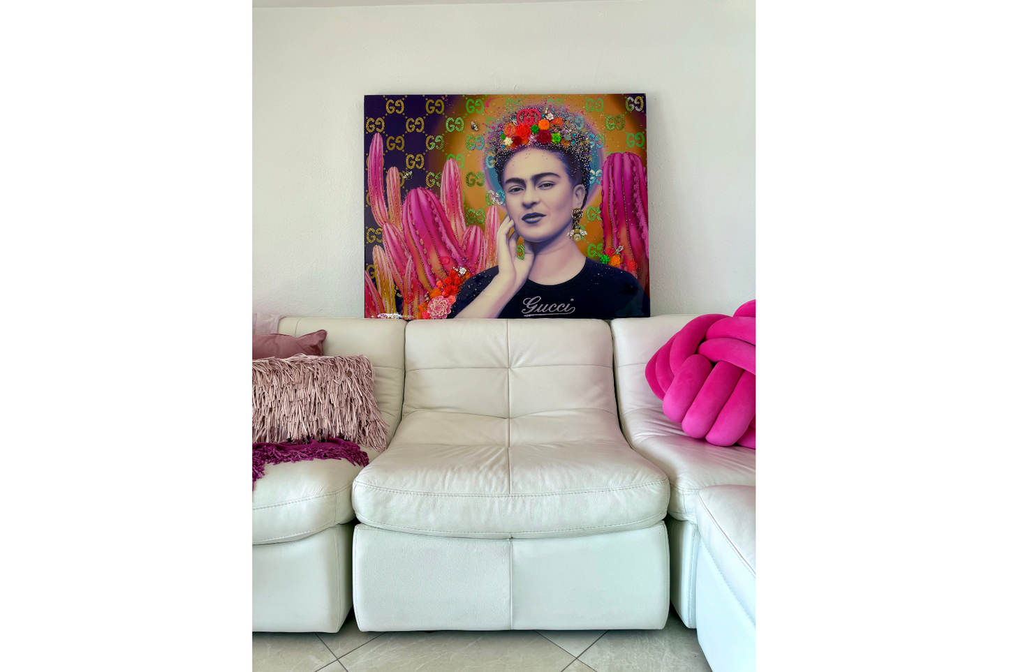 Guccification of Ms. Frida Kahlo
