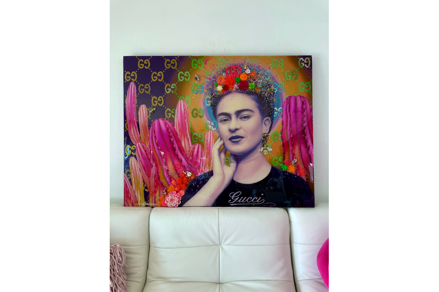 Guccification of Ms. Frida Kahlo