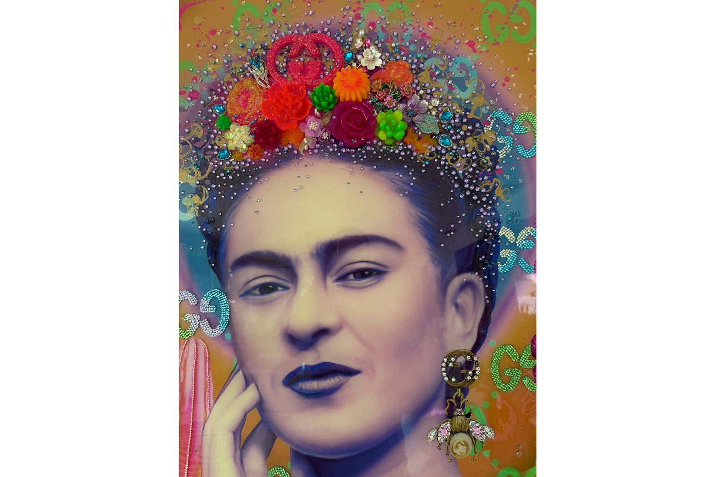 Guccification of Ms. Frida Kahlo