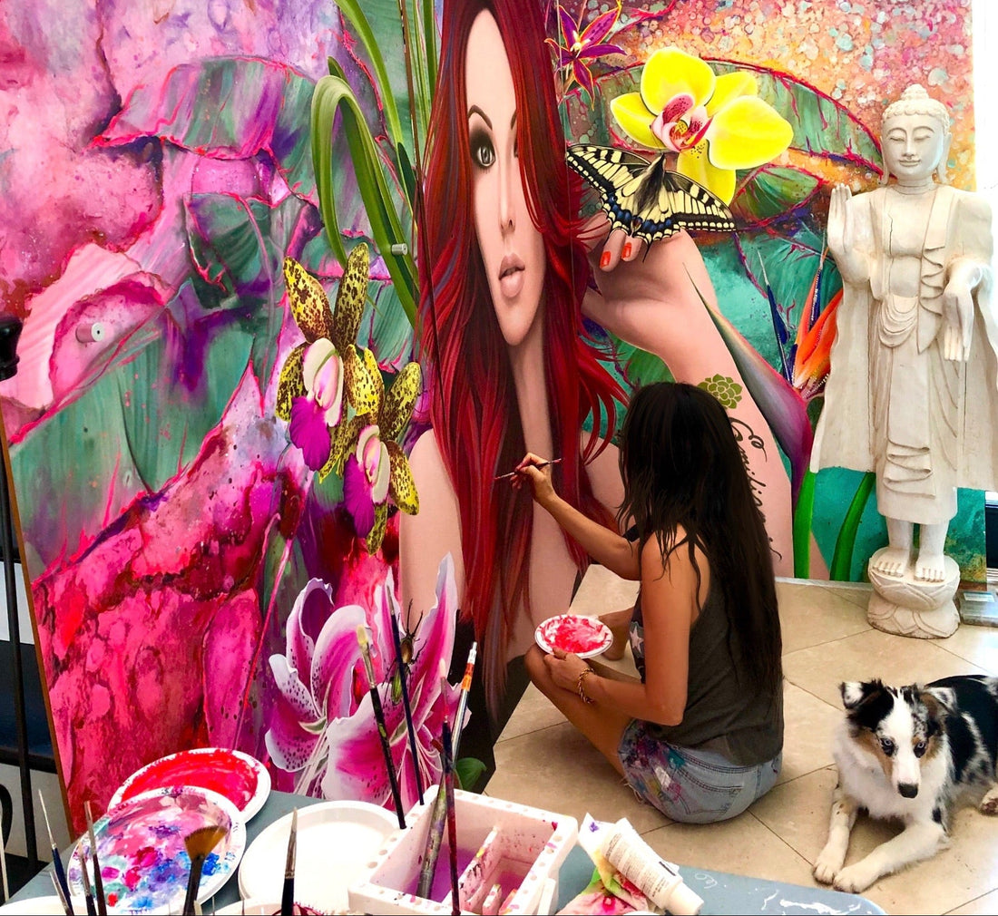 Karen Schremmer Interviewed by VoyageMIA | Mixed-Media Artist
