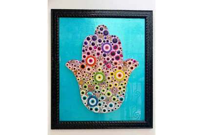 Blue Hamsa