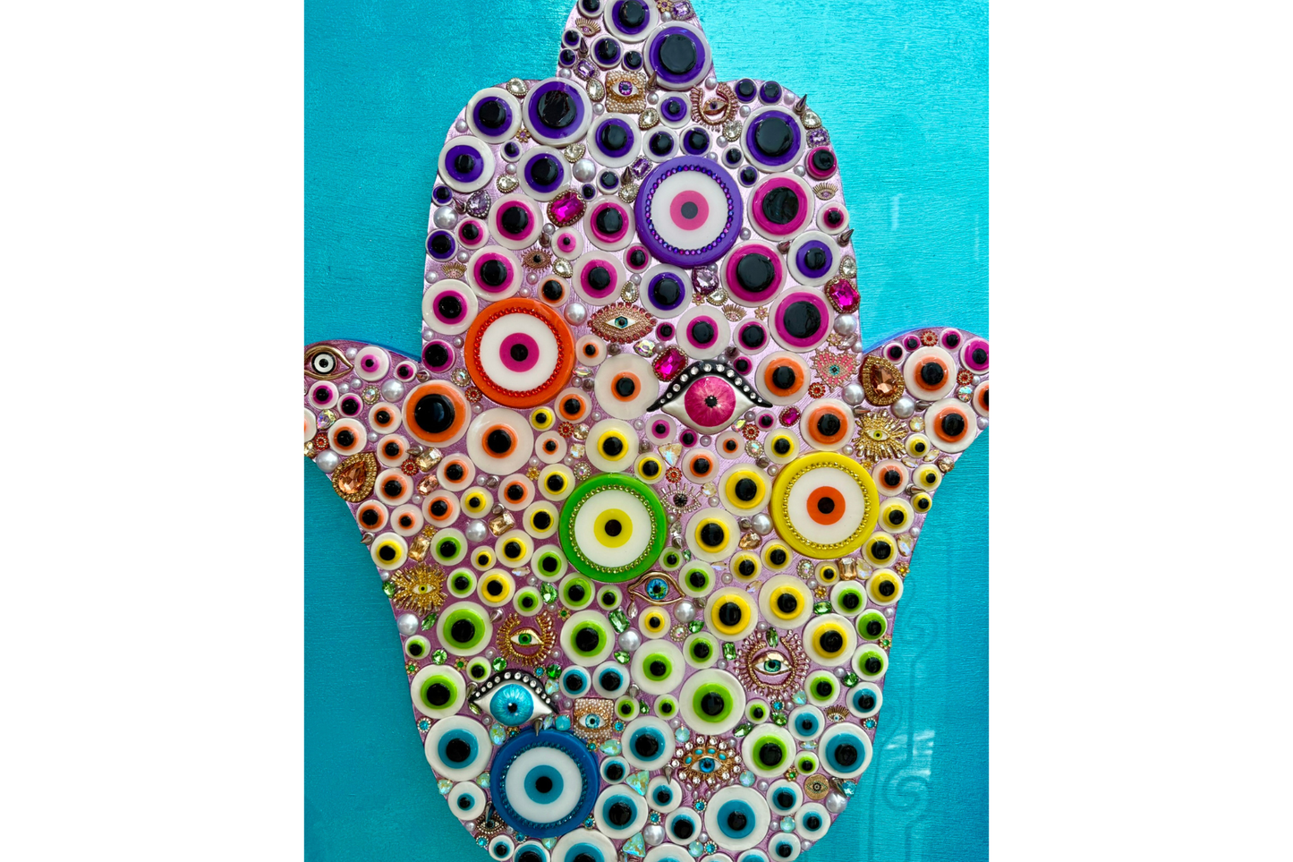 Blue Hamsa