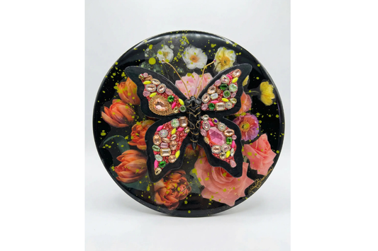 Peach round (The Jeweled Butterfly Collection)