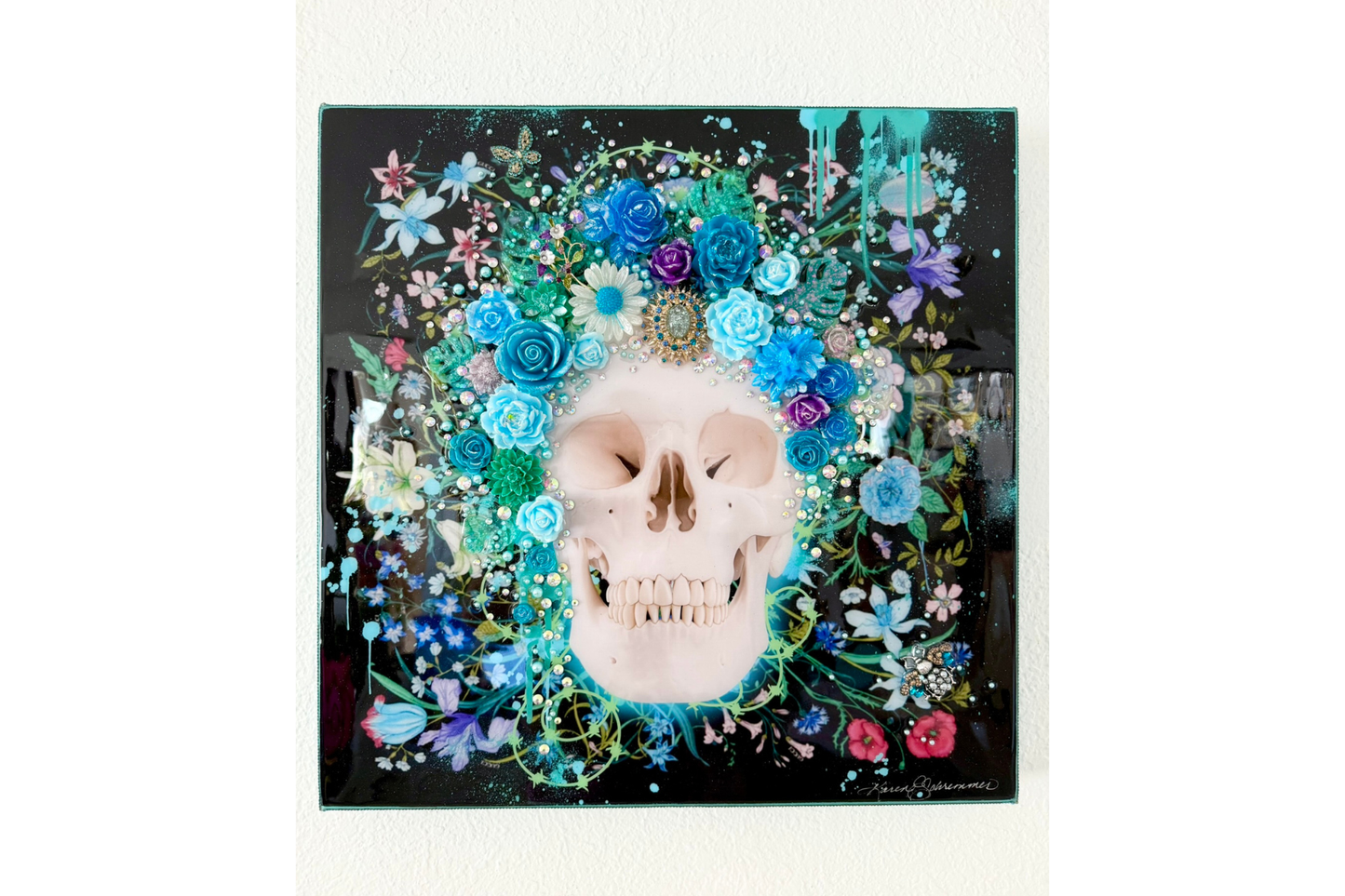 Gucci Skull in Teals
