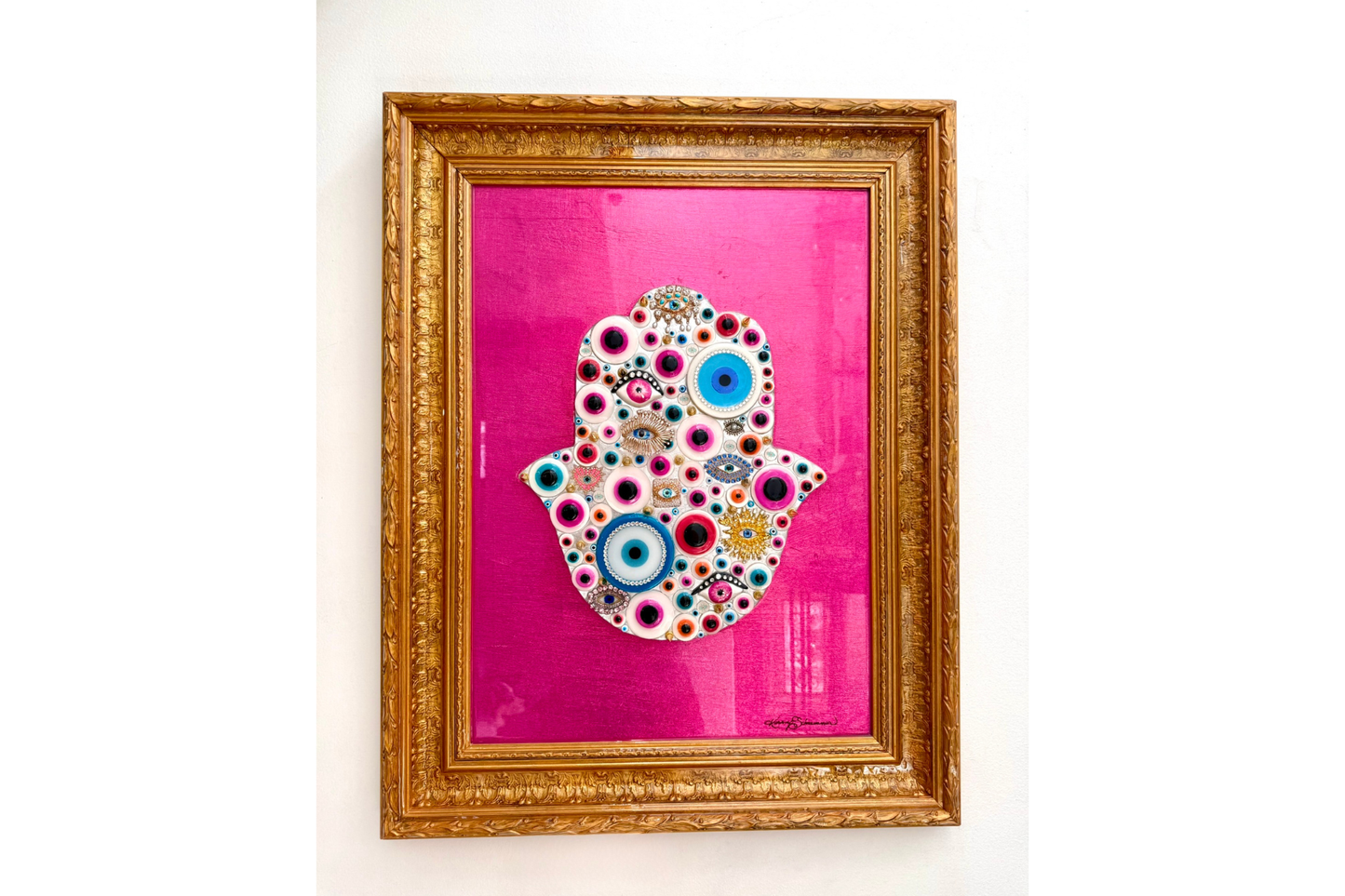 Pink Hamsa