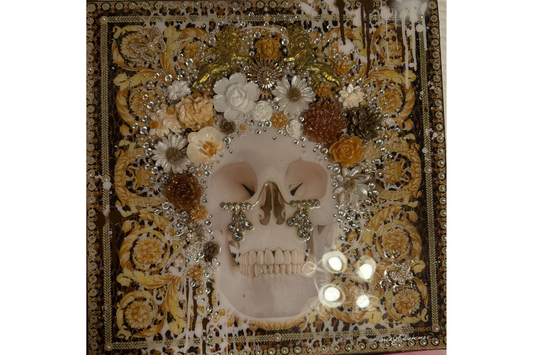 Versace Skull in Golds