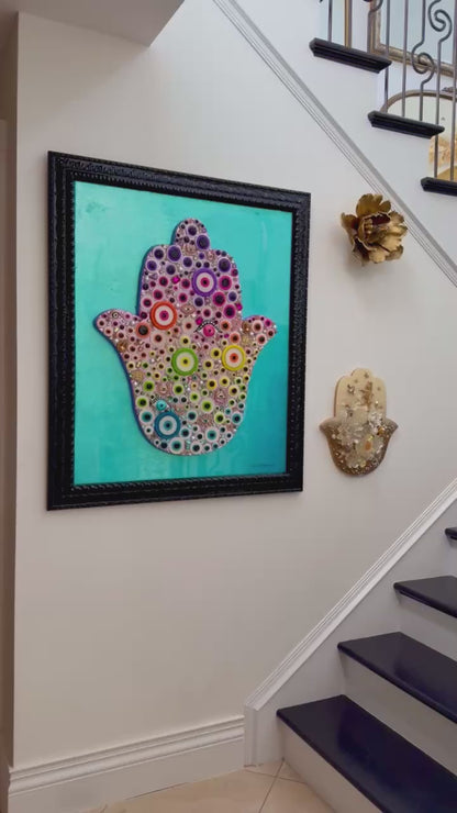 Blue Hamsa