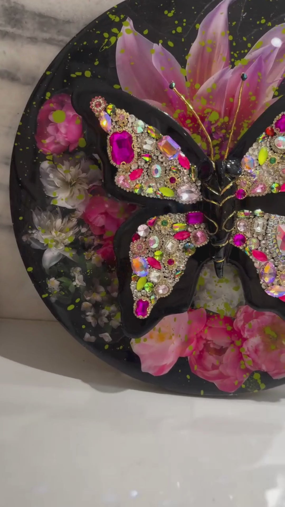 The jeweled butterfly collection