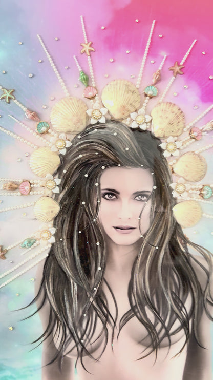 The Mermaid Who Whispers Pearls of Forgotten Truth